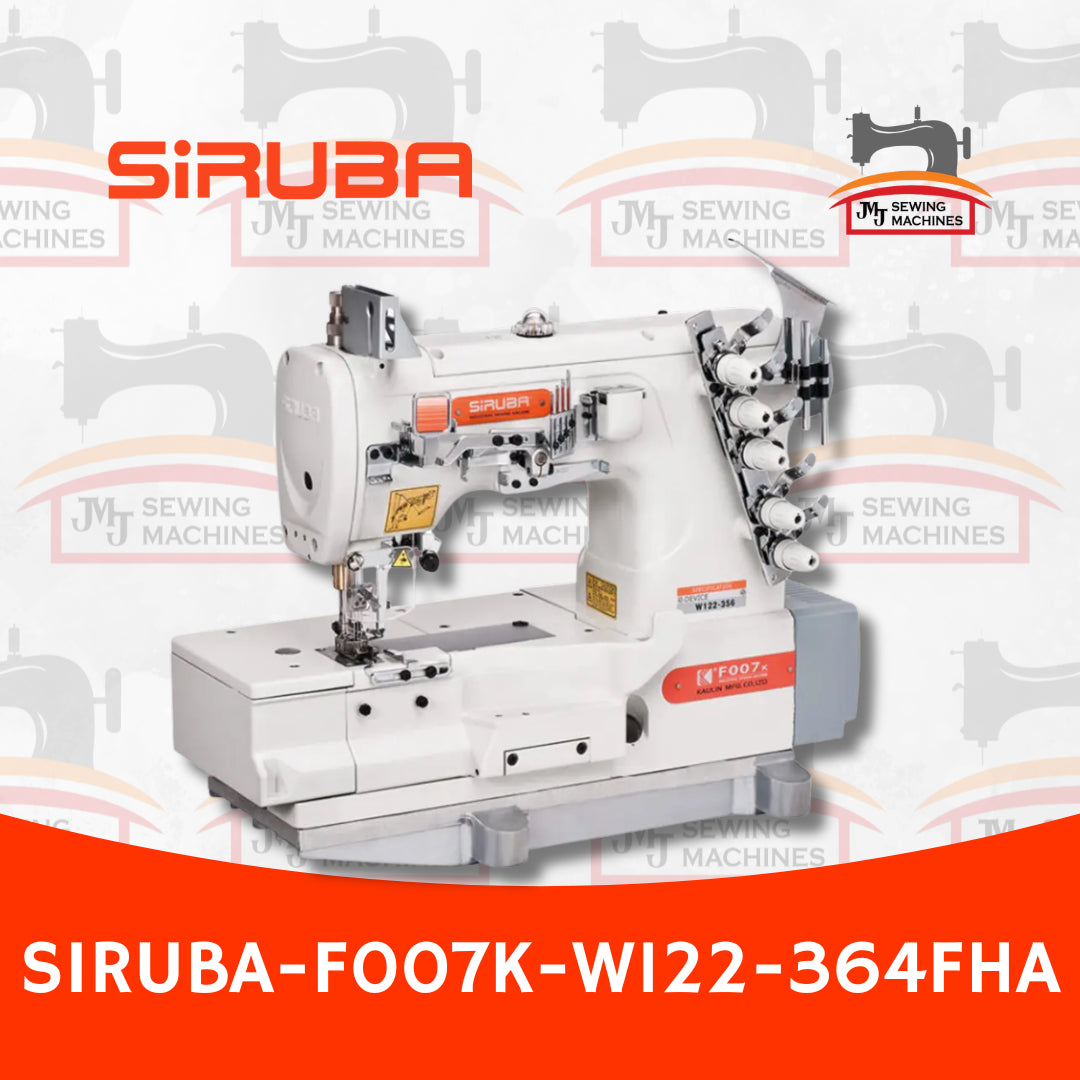 SIRUBA F007K-W122-356/FHA 3 Needle Flat Bed Coverstitch Industrial image 1