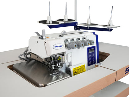 SPEEDWAY SW 747 E 4 Thread Overlock Industrial Sewing Machine Assembled with Dir image 7