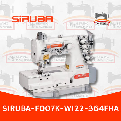 SIRUBA F007K-W122-356/FHA 3 Needle Flat Bed Coverstitch Industrial image 1