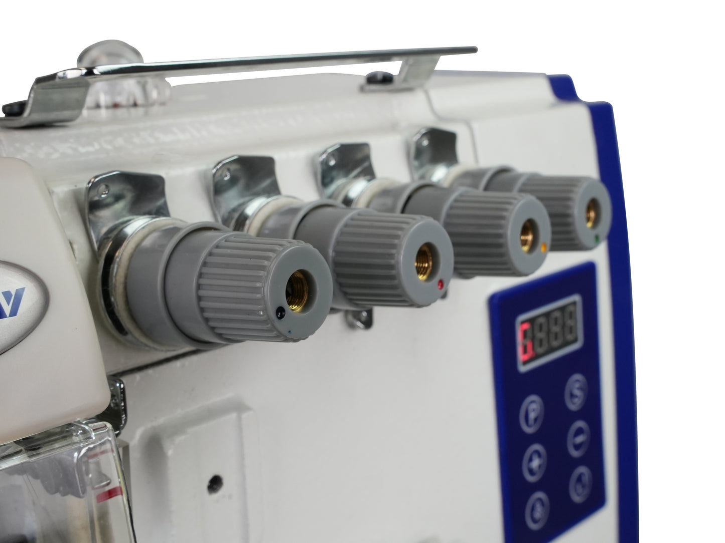 SPEEDWAY SW 747 E 4 Thread Overlock Industrial Sewing Machine Assembled with Dir image 3