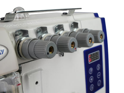 SPEEDWAY SW 747 E 4 Thread Overlock Industrial Sewing Machine Assembled with Dir image 3