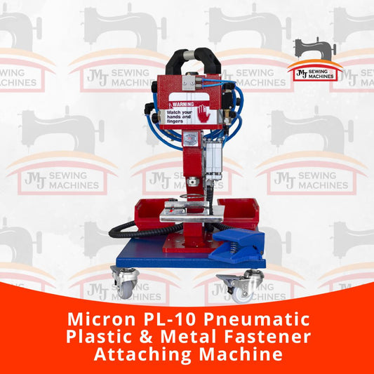 Micron PL-10 Pneumatic Plastic & Metal Fastener Attaching Machine image 0